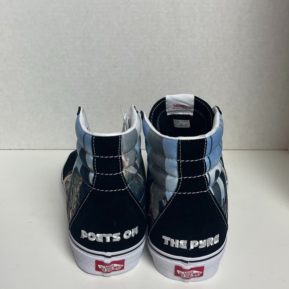 Vans Men's MOCA Frances Stark Sk8-Hi Sneaker In Black Size 12 - Picture 12 of 13